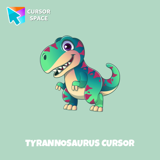 Tyrannosaurus cursor arrow cursor