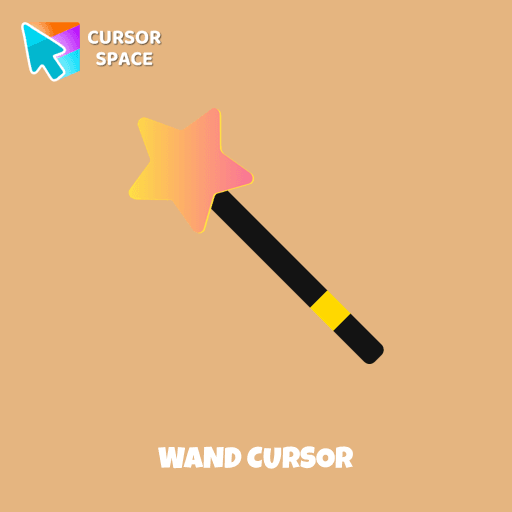 Wand cursor arrow cursor