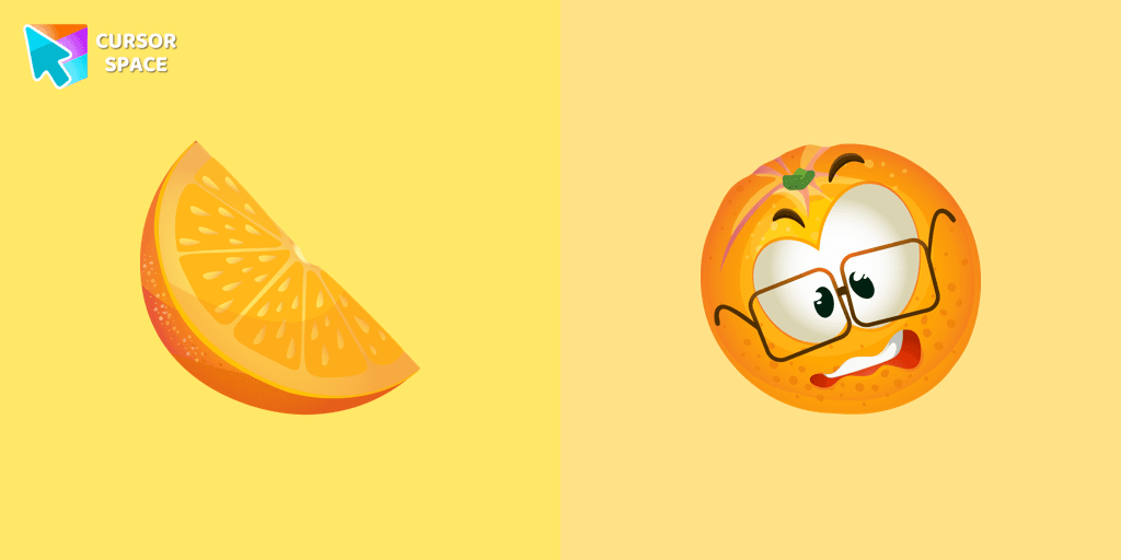 Orange cursor